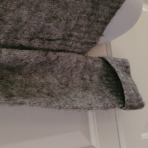 Brave Soul London Wool Alpaca Blend Grey Pink Sweater S - Picture 3 of 6